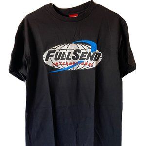 *EXCLUSIVE black "International" FULL SEND T-shirt (Medium)